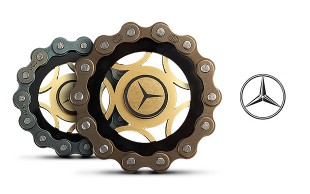 اسپینر تسمه ای طرح Mercedes Benz