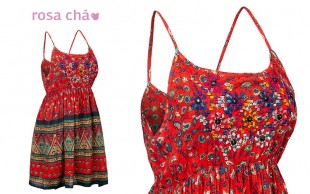 پیراهن طرح سنتی Rosa Cha