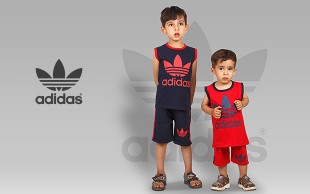 حلقه ای و شلوارک پسرانه Adidas