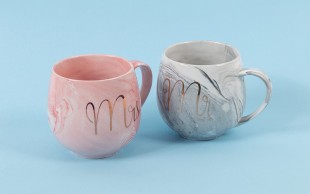 ماگ سرامیکی طرح ماربل