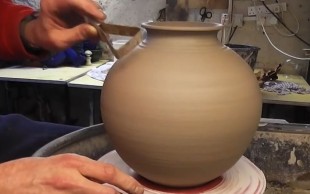 سفال گری مجموعه هنرماندگار شهربانو