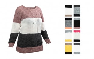 بلوز بافت زنانه سه رنگ