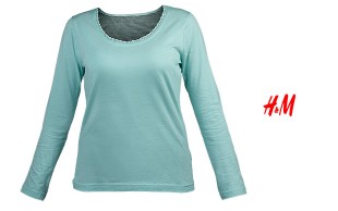 تیشرت آستین بلند زنانه HM