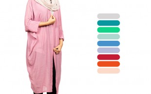 مانتو خفاشی جلو باز