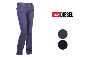 شلوار کتان زنانه طرح DIESEL