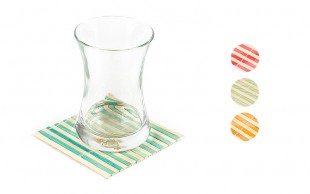 زیر لیوانی بامبو 6 عددی