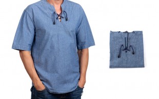 تیشرت مردانه جین طرح H&M