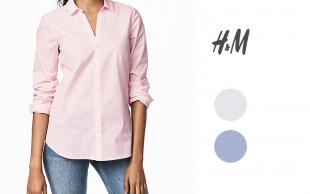 شومیز H&M مدل V neck
