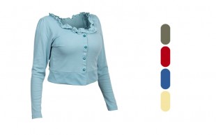 نیم تنه دکمه دار