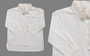 شومیز سفید دخترانه