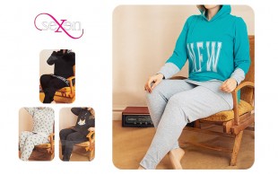 ست راحتی زنانه کلاهدار Sexen