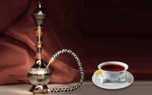 چای و قلیان باغچه رستوران محفل