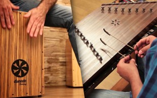 آموزش ساز در سرای محله زاهد گیلانی