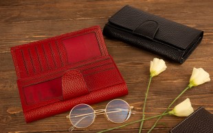 کیف پول چرمی زنانه