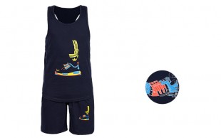 ست رکابی شلوارک مردانه Adidas