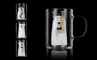 لیوان پیرکس طرح Polar Bear