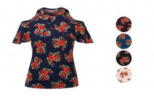 تاپ زنانه Off Shoulder