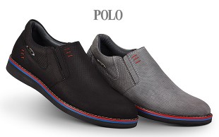 کفش رویه بلند چرم طبیعی polo