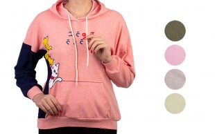 هودی کلاهدار زنانه Pikachu