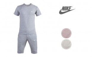 تیشرت و شلوارک مردانه طرح Nike