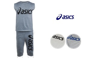 حلقه ای و شلوارک مردانه طرح ASICS