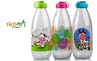 بطری شیشه ای فانتزی Renga