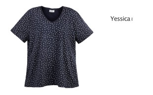 تیشرت سایز بزرگ زنانه Yessica