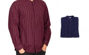 پیراهن پشمی یقه دیپلمات