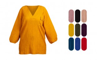 شومیز یقه هفت کد 15629