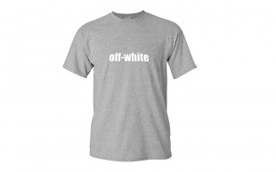 تیشرت‌سایز بزرگ‌ مردانه off white