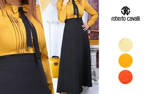 پیراهن بلند زنانه Roberto Cavalli