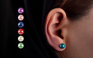 گوشواره مرواریدی میخی