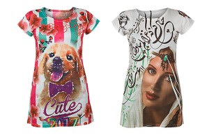 تونیک زنانه طرحدار