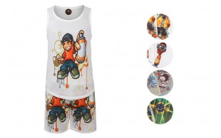 ست رکابی و شلوارک مردانه kian ersi