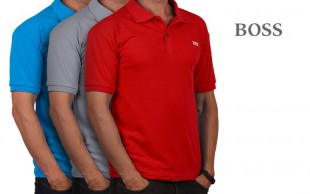 پولوشرت آستین کوتاه مردانه BOSS