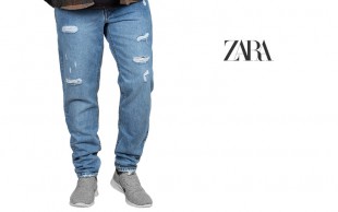 شلوار جین مام استایل مردانه طرح Zara