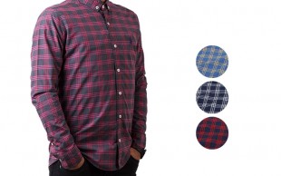 پیراهن چهارخانه مردانه طرح POLO