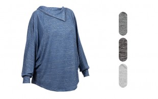 بلوز زنانه آستین خفاشی