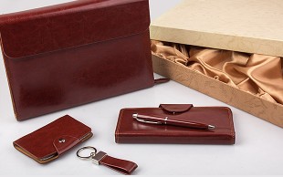 ست مدیریتی چرمی مردانه