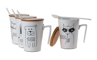 ماگ سرامیکی درب دار Lifestyle