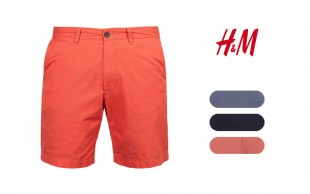 شلوارک کتان مردانه H & M