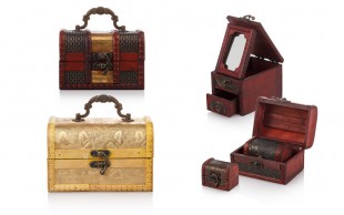 جعبه جواهرات چوبی