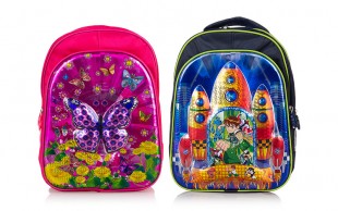 کیف کوله کارتونی طرح برجسته