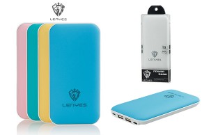 پاور بانک با دو خروجی LENYES