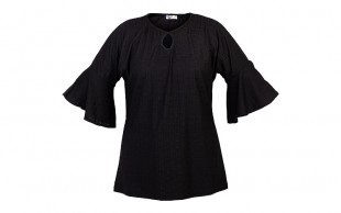 بلوز مشکی قواره دار زنانه