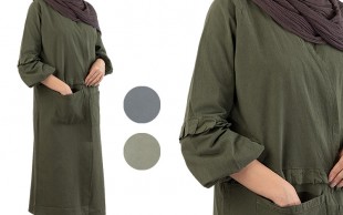 مانتو بلند زنانه طرح Lantern