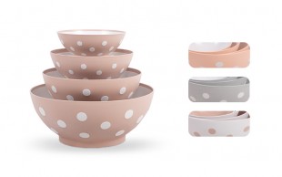 کاسه خالدار 4 تکه Ucsan