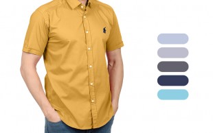 پیراهن طرحPolo آستین کوتاه