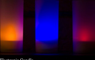 شمع های الکترونیکی با رنگ شعله های متنوع