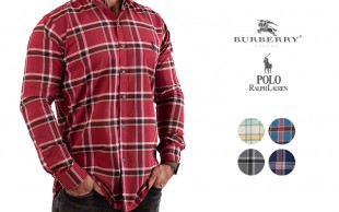 پیراهن مردانه POLO و Burberry